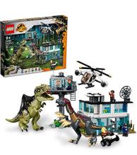 Load image into Gallery viewer, 2022 LEGO Jurassic World: Giganotosaurus &amp; Therizinosaurus Attack (#76949)