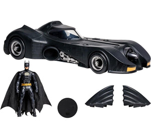 2024 McFarlane Gold Label - Batman (1989) - BATMOBILE & BATMAN 2-Pack!