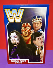 Load image into Gallery viewer, 2023 Mattel Creations - WWE Retro 4-Pack Wave 3 Figure Set (EXCLUSIVE!)