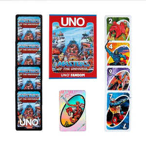 2024 UNO Fandom - Masters of the Universe Card Game - Brand New - Exclusive!