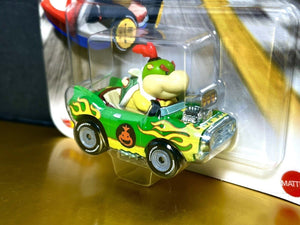 2022 Hot Wheels Mario Kart - BOWSER JR. (Flame Flyer) Diecast Car