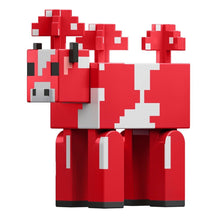 Load image into Gallery viewer, 2024 Minecraft 15th Anniversary Action Figure: MOOSHROOM (w/ Wheat &amp; Shears)