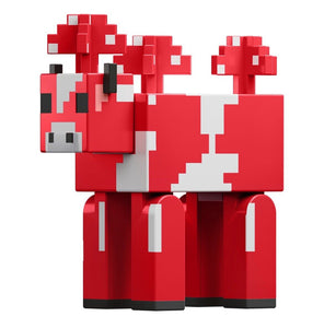 2024 Minecraft 15th Anniversary Action Figure: MOOSHROOM (w/ Wheat & Shears)