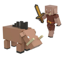 Load image into Gallery viewer, 2024 Minecraft 15th Anniversary Figure 2-Pack: PIGLIN VS. HOGLIN