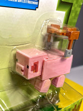 Load image into Gallery viewer, 2024 Minecraft 15th Anniversary Build-a-Portal Figure Multi-Pack: STEVE &amp; PIGS