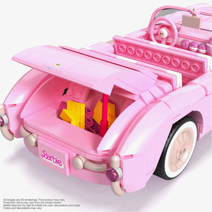 2023 MEGA Barbie The Movie - 1956 Pink Corvette Stingray Collector Building Set