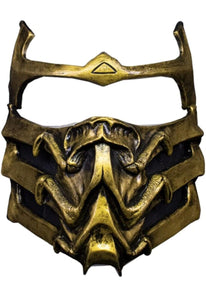 2021 Trick or Treat Studios Mortal Kombat SCORPION Deluxe Mask (Mortal Kombat X)