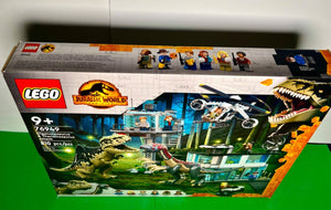 2022 LEGO Jurassic World: Giganotosaurus & Therizinosaurus Attack (#76949)