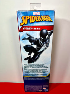 2018 Hasbro Marvel Titan Hero Series - Black Suit Spider-Man 12in Figure