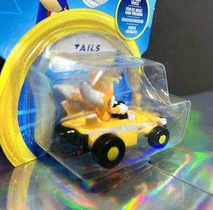 2021 JAKKS Sonic the Hedgehog 30th Anniversary Car - TAILS in WHIRLWIND SPORT