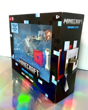 Load image into Gallery viewer, 2023 Mattel Minecraft - DIAMOND LEVEL WOLF Collector Figure