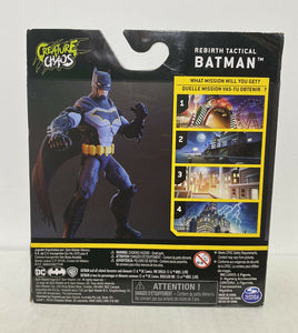 2020 DC Batman: The Caped Crusader- REBIRTH TACTICAL BATMAN 4” 1ST EDITION