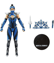 Load image into Gallery viewer, 2020 McFarlane Toys Mortal Kombat Action Figure: KITANA (Edenian Blue)