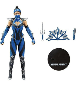 2020 McFarlane Toys Mortal Kombat Action Figure: KITANA (Edenian Blue)