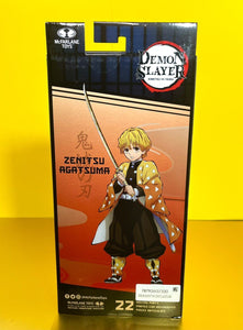 2023 McFarlane - Demon Slayer: Kimetsu No Yaiba Wave 1 - ZENITSU AGATSUMA Figure