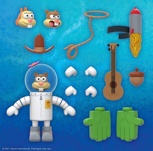 2022 Super7 Ultimates - SpongeBob Squarepants - SANDY CHEEKS Action Figure