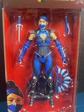 Load image into Gallery viewer, 2020 McFarlane Toys Mortal Kombat Action Figure: KITANA (Edenian Blue)