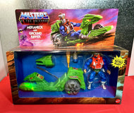 2022 Mattel Masters of the Universe Origins: MEKANECK AND GROUND RIPPER 2-Pack