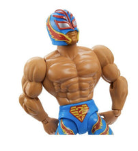 Load image into Gallery viewer, Masters of the WWE Universe - Rey Mysterio - “Heroic High Flyer” Mattel Figure