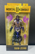 2021 McFarlane Toys Mortal Kombat 11 Action Figure: SUB-ZERO (Winter Purple)