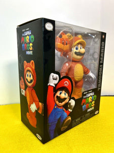 2023 JAKKS The Super Mario Bros. Movie - TANOOKI MARIO Action Figure