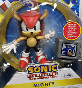 2021 JAKKS Pacific Sonic The Hedgehog 30th ANNIVERSARY Action Figure: MIGHTY