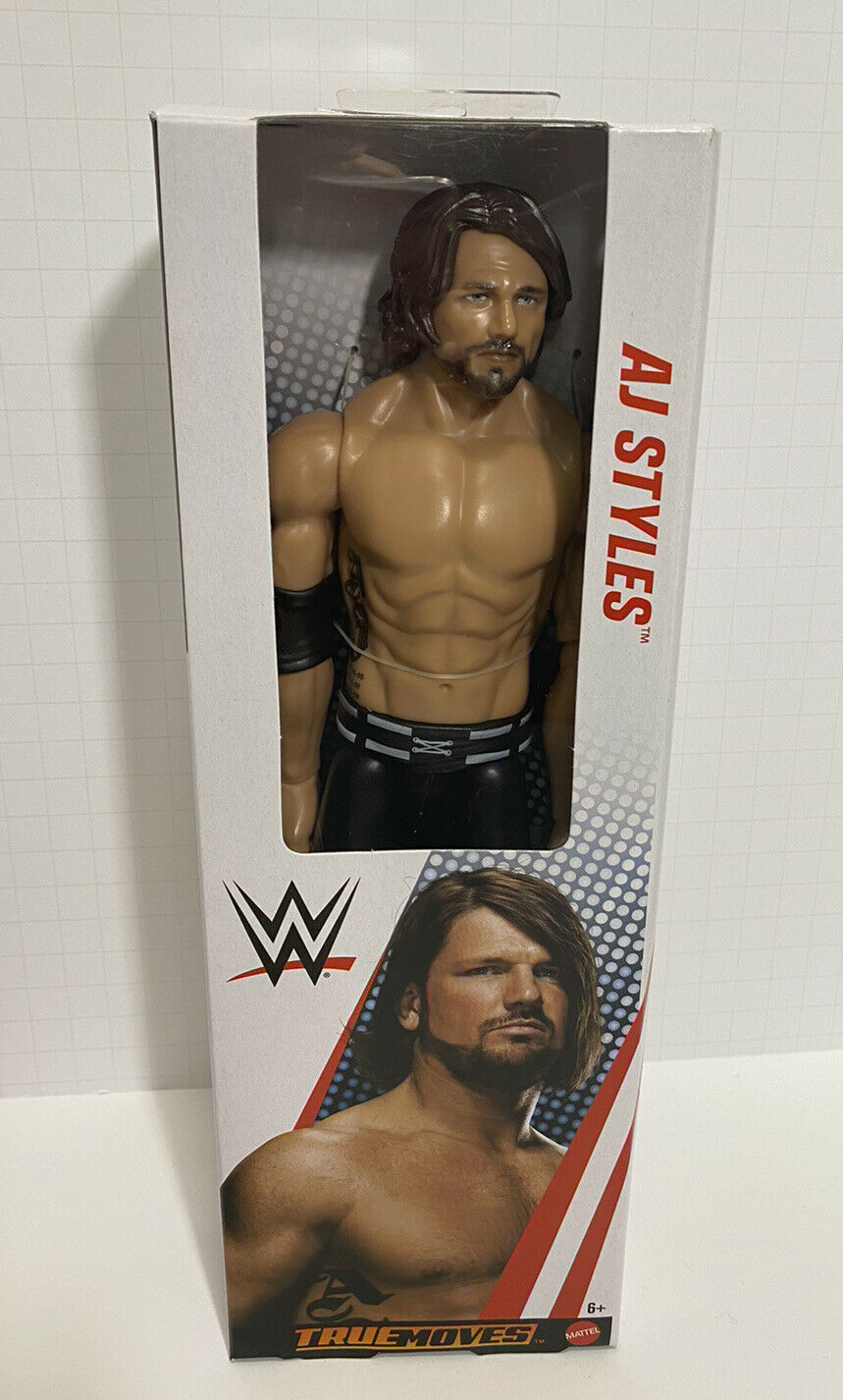 2018 WWE True Moves 12 in. Action Figure: AJ STYLES