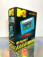 Load image into Gallery viewer, 2023 Brickcraft Retro Builds: MTV CASSETTE Brick Building Set (80pcs)