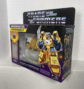 2021 Hasbro - Transformers Headmaster Retro Evil Decepticon Figure: WEIRDWOLF