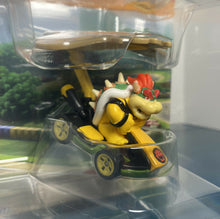 Load image into Gallery viewer, NEW 2021 Hot Wheels Mario Kart: BOWSER Standard Kart + BOWSER KITE Die-Cast Car