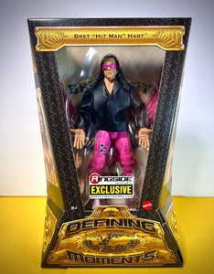 2023 WWE Defining Moments Figure - BRET “HIT MAN” HART (Wrestlemania VIII)