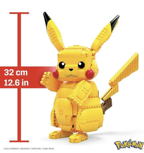 2020 Mega Construx Wonder Builders - Pokémon - Jumbo PIKACHU Set (825 pieces)