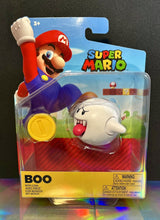 Load image into Gallery viewer, 2019 JAKKS Pacific World of Nintendo Action Figure: BOO (w/ Coin)