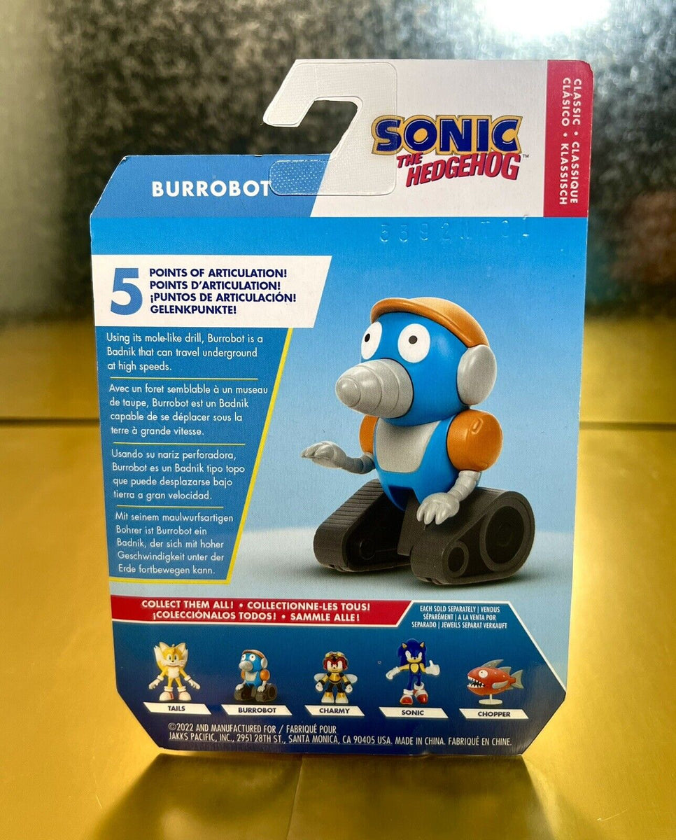 2022 JAKKS Pacific Sonic the Hedgehog 2.75in Figure: CLASSIC BURROBOT ...