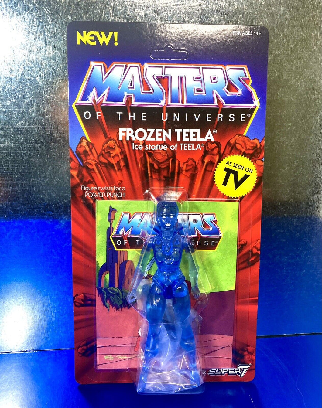 2019 Super7 -  Masters of the Universe 5.5” Retro Figure: FROZEN TEELA