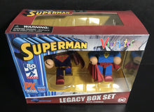 Load image into Gallery viewer, SUPERMAN LEGACY Box Set 2018 SDCC Exclusive Vinyl Figures Vinimates