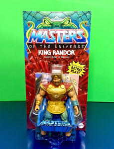 2023 Mattel Masters of the Universe Origins - Snake Men: KING RANDOR