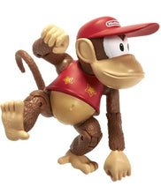 Load image into Gallery viewer, 2015 JAKKS Pacific World of Nintendo Donkey Kong: DIDDY KONG Action Figure