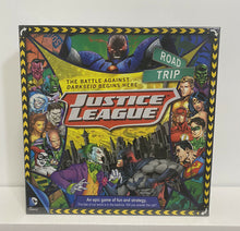 Load image into Gallery viewer, 2015 Aquarius DC Comics Justice League Road Trip Board Game