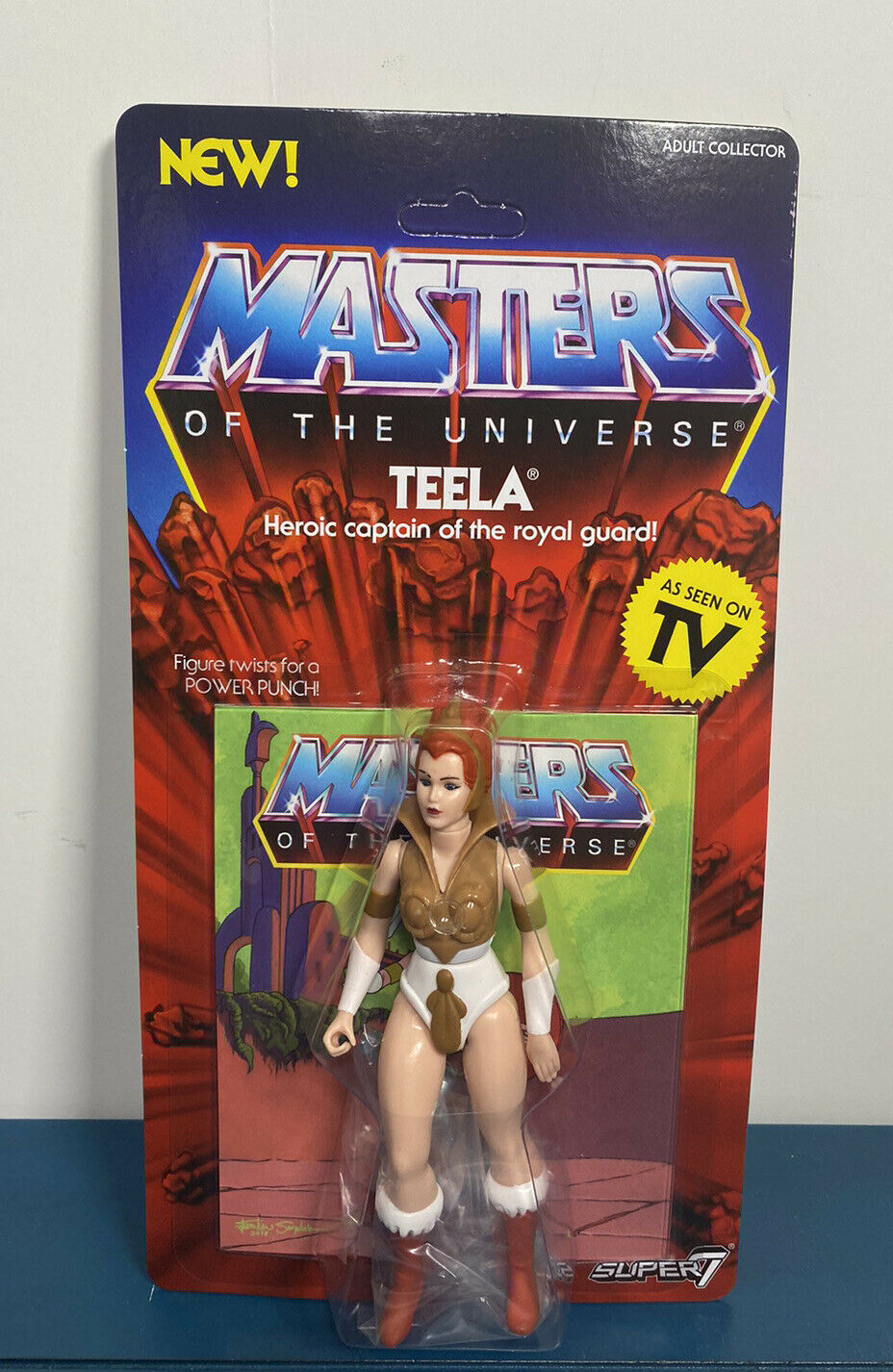 2018 Super7 -  Masters of the Universe 5.5” Retro Figure: TEELA