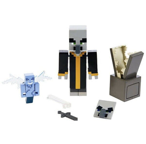 2019 Mattel Minecraft Comic Maker: EVOKER Action Figure