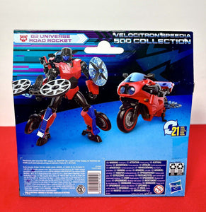 2022 Transformers Legacy Velocitron Speedia 500 - G2 UNIVERSE ROAD ROCKET