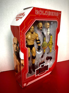 2022 WWE Ultimate Edition Legends Figure: GOLDBERG (WCW - August 1998)