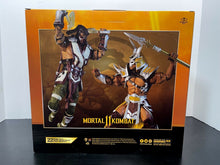 Load image into Gallery viewer, McFarlane Mortal Kombat 11 Sub Zero vs Shao Kahn - 2 Pack