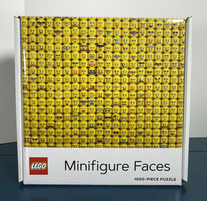 2020 LEGO Minifigure Faces 1000 Piece Jigsaw Puzzle