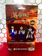 Load image into Gallery viewer, 2023 PhatMojo - Official Yu-Gi-Oh! 4 in Figure: SETO KAIBA (w/ Exclusive Card)