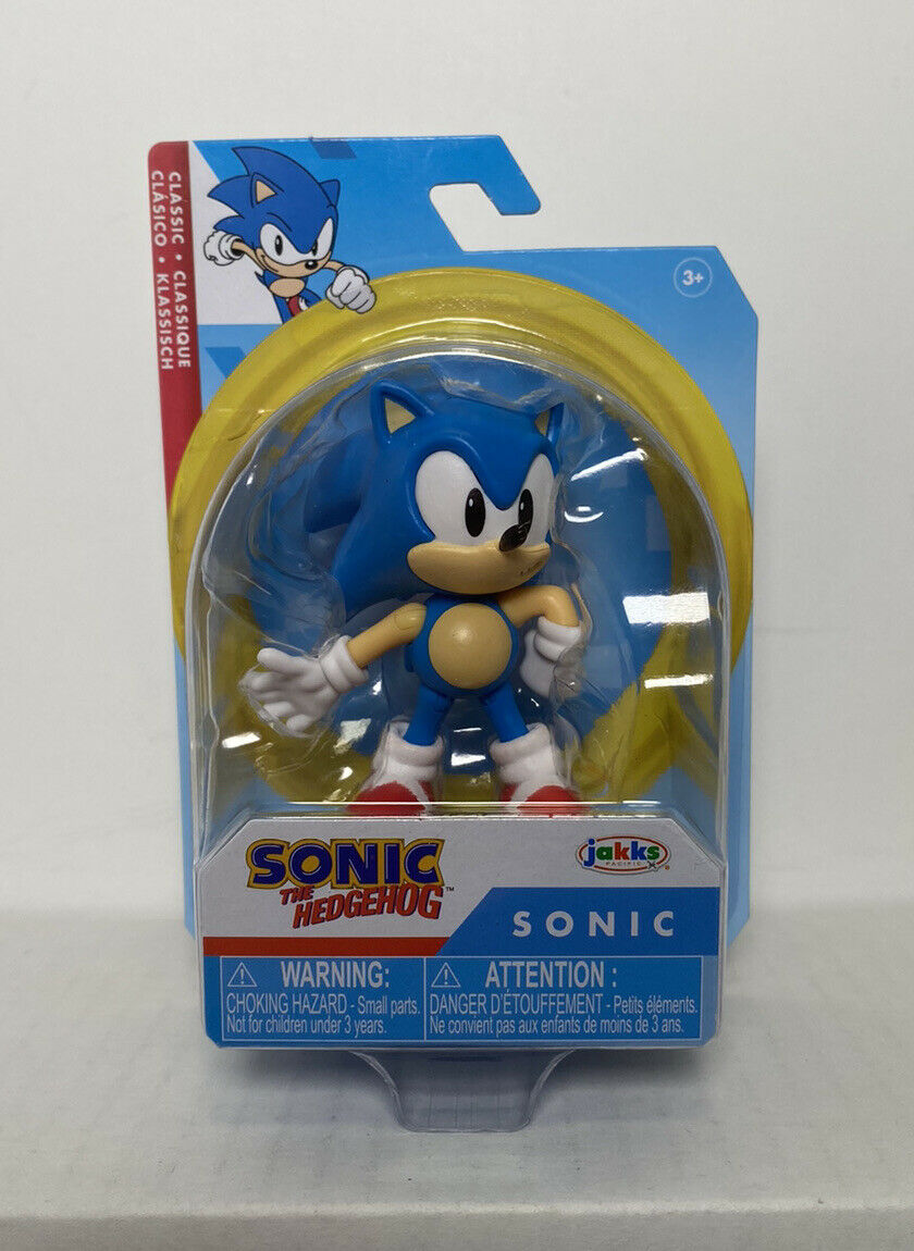 NEW 2021 JAKKS Pacific Sonic the Hedgehog 2.75in Figure: CLASSIC SONIC