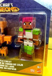 2020 Mattel Minecraft Dungeons: Adriene & Deluxe Fox Armor Battle Chest