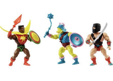 Load image into Gallery viewer, 2022 MOTU - Sun-Man and the Rulers of the Sun: Pig Head, Sun-Man, &amp; Space Sumo