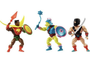 2022 MOTU - Sun-Man and the Rulers of the Sun: Pig Head, Sun-Man, & Space Sumo